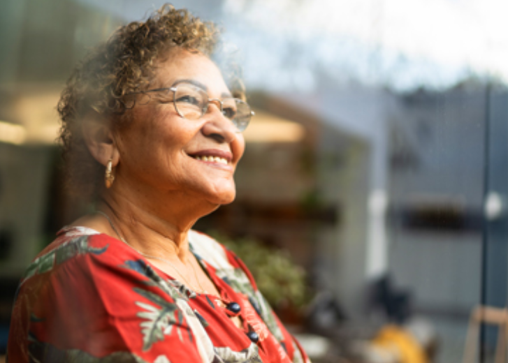 Smiling woman